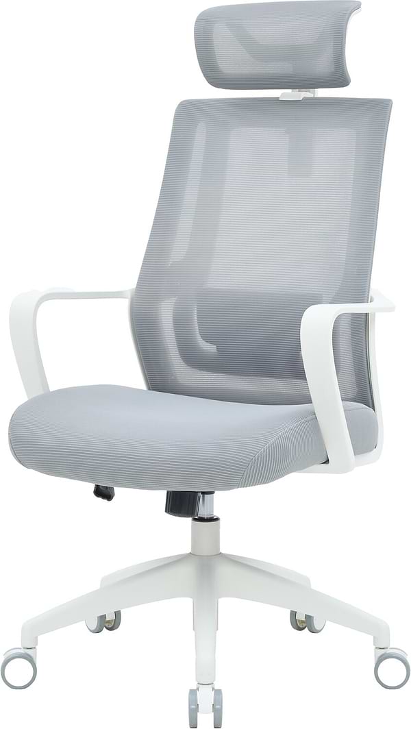 Фото - Кресло офисное OfficePro Harmony (OC310-W-LG-LG) White/Light Gray