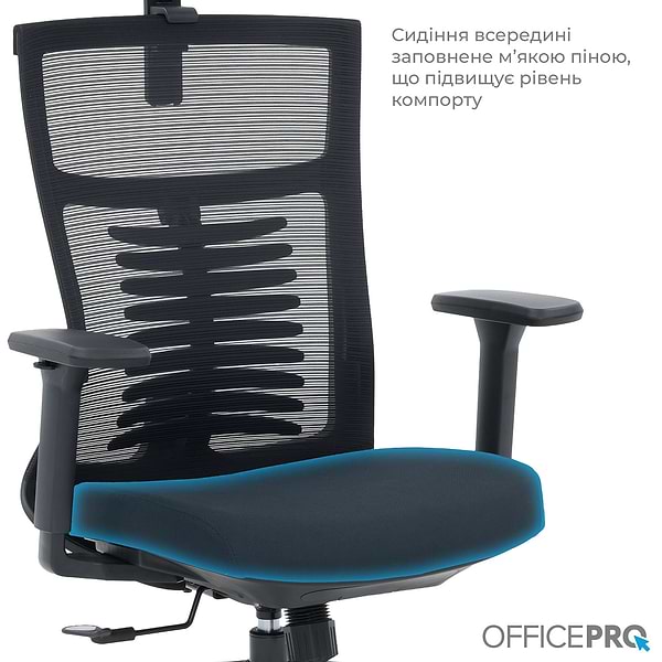 Фото - Кресло офисное OfficePro Balance (OC550-B-B-B) Black