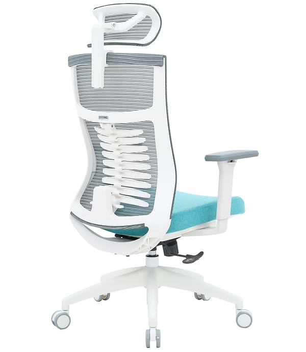 Фото - Кресло офисное OfficePro Balance (OC550-W-DG-BL) White/Dark Gray/Blue