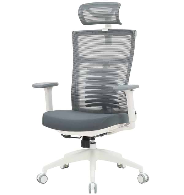 Фото - Кресло офисное OfficePro Balance (OC550-W-DG-DG) White/Dark Gray