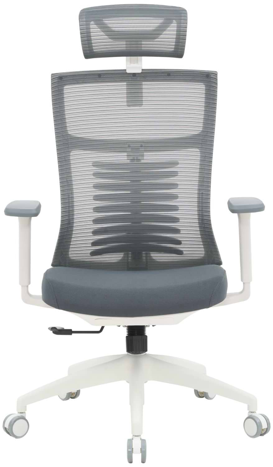 Кресло офисное OfficePro Balance (OC550-W-DG-DG) White/Dark Gray - Фото 1