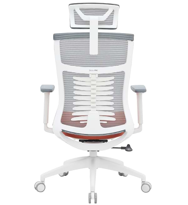 Фото - Кресло офисное OfficePro Balance (OC550-W-DG-OR) White/Dark Gray/Orange