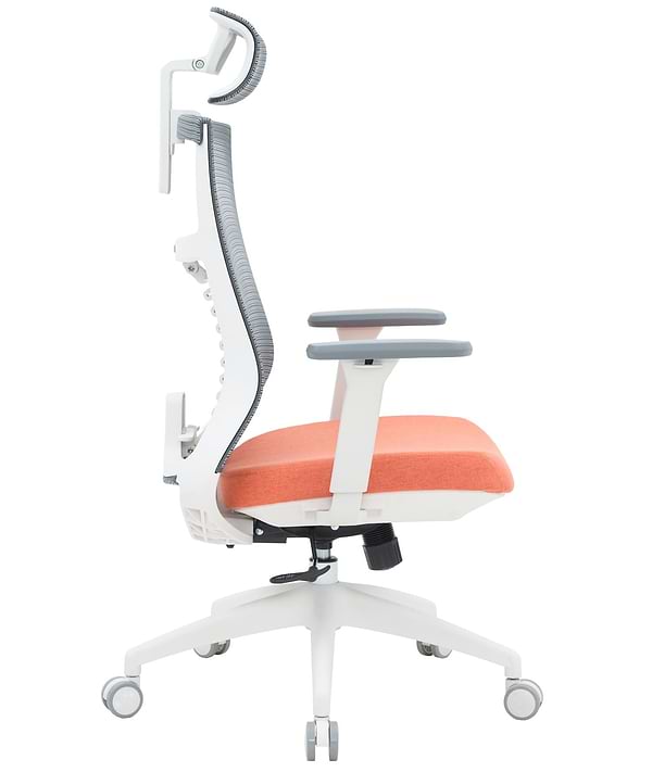 Фото - Кресло офисное OfficePro Balance (OC550-W-DG-OR) White/Dark Gray/Orange