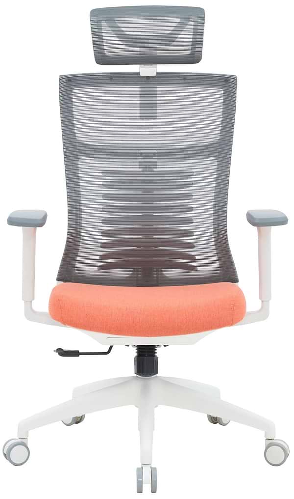Фото - Кресло офисное OfficePro Balance (OC550-W-DG-OR) White/Dark Gray/Orange
