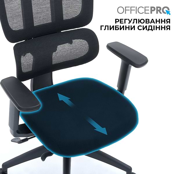Фото - Кресло офисное OfficePro Skyline (OC580-B-B-B) Black