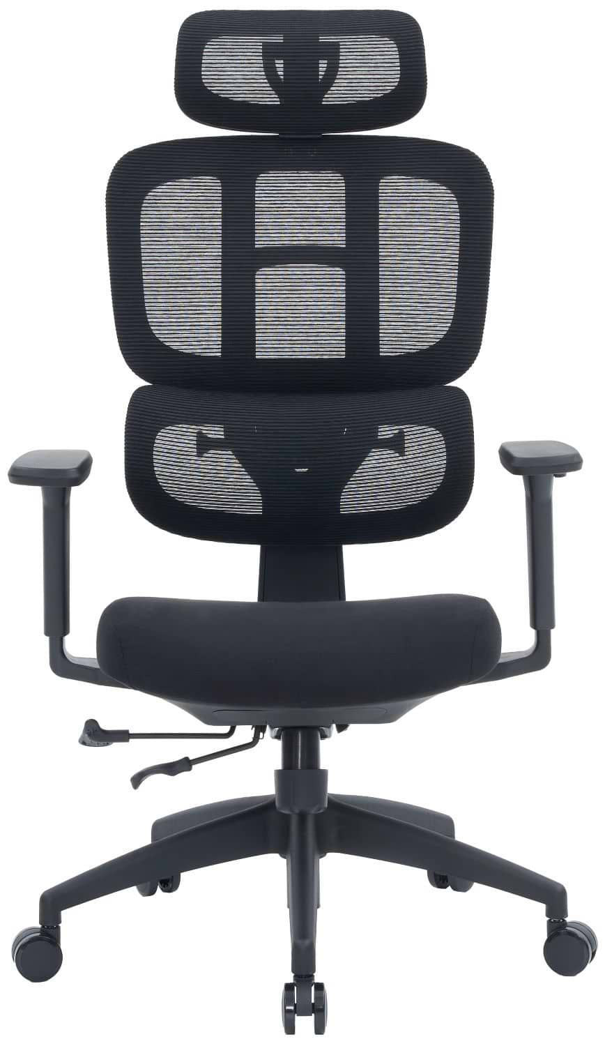 Крісло офісне OfficePro Skyline (OC580-B-B-B) Black - Фото 1