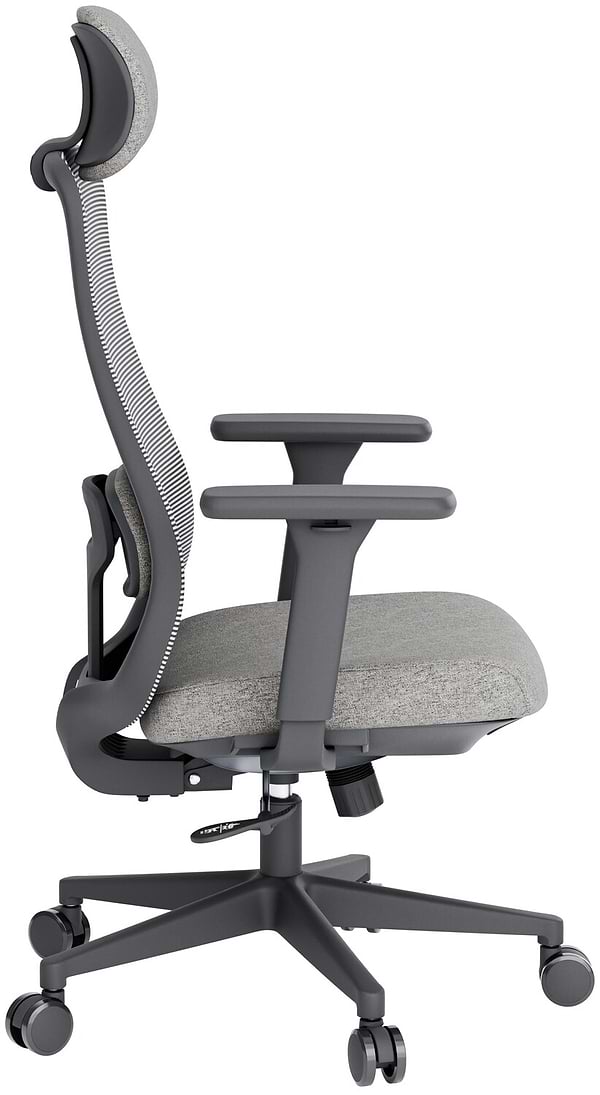 Фото - Крісло офісне OfficePro Wave (OC599-B-DG-DG) Black/Dark Gray