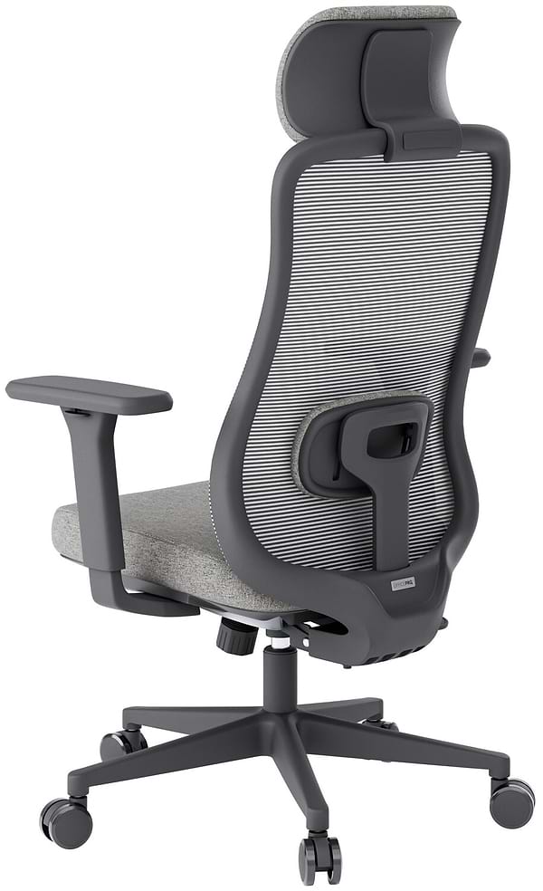 Фото - Крісло офісне OfficePro Wave (OC599-B-DG-DG) Black/Dark Gray