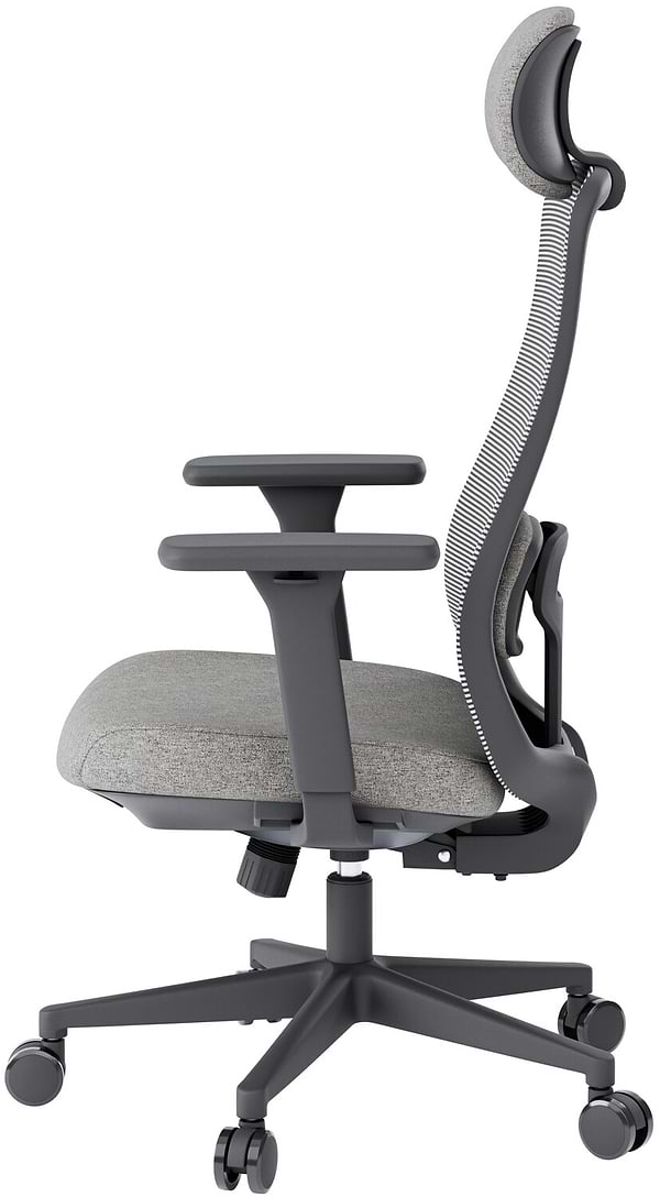 Фото - Крісло офісне OfficePro Wave (OC599-B-DG-DG) Black/Dark Gray