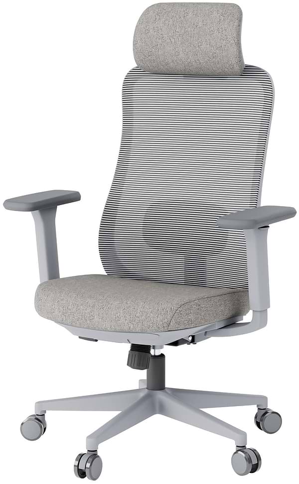 Фото - Крісло офісне OfficePro Wave (OC599-G-G-G) Gray