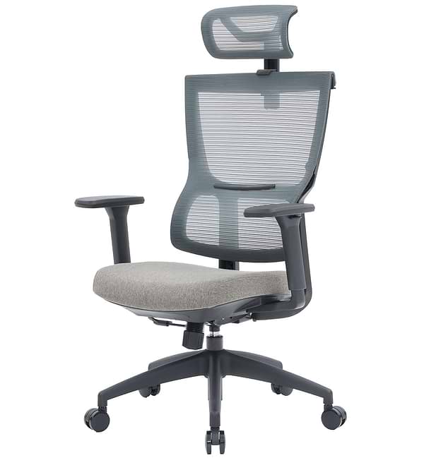 Фото - Кресло офисное OfficePro Elegant (OC600-B-DG-DG) Black/Dark Gray