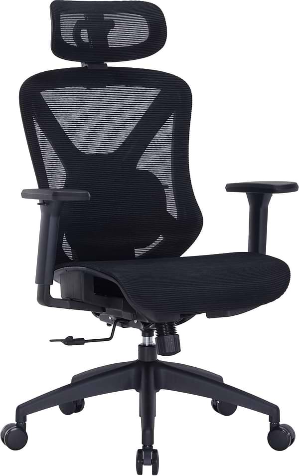 Фото - Крісло офісне OfficePro Atlas (OC630-B-B-B) Black