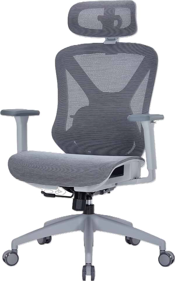 Фото - Крісло офісне OfficePro Atlas (OC630G-DG-DG) Gray/Dark Gray