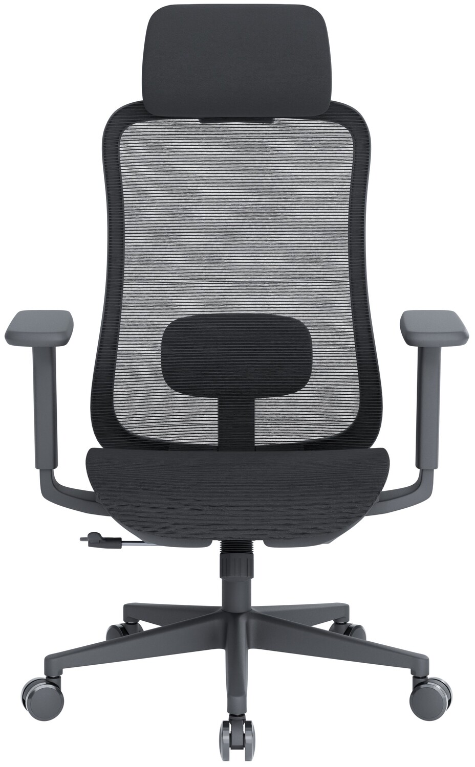 Кресло офисное OfficePro Wave (OC670-B-B-B) Black - Фото 1