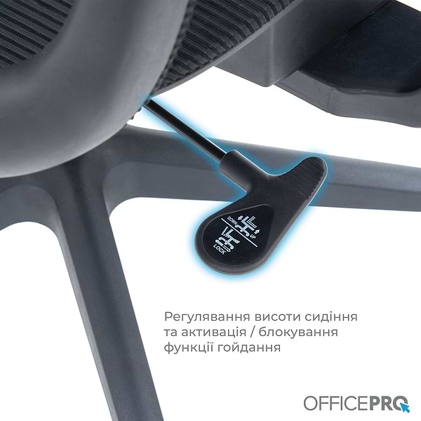 Фото - Кресло офисное OfficePro Wave (OC670-B-B-B) Black