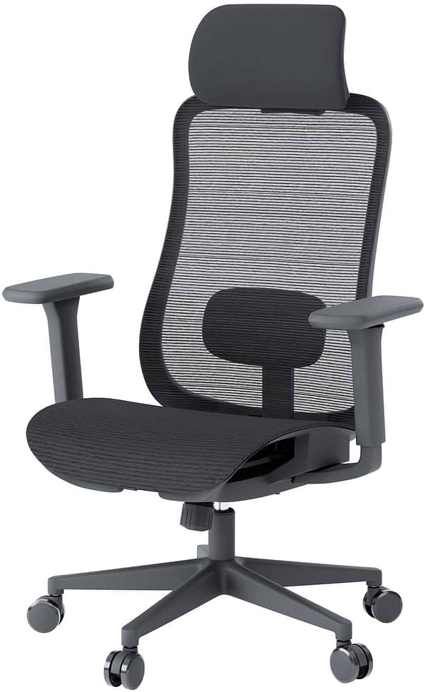 Фото - Кресло офисное OfficePro Wave (OC670-B-B-B) Black