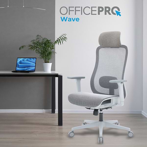 Фото - Кресло офисное OfficePro Wave (OC670-G-G-G) Gray