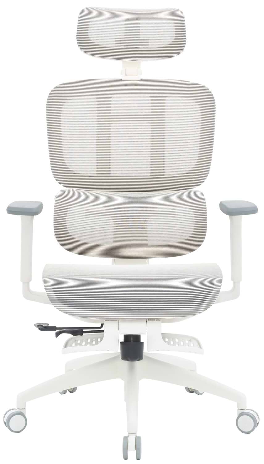 Крісло офісне OfficePro Skyline Footrest (OC750-W-LG-LG) White/Light Gray - Фото 1