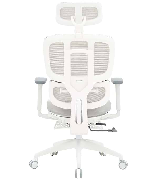 Фото - Кресло офисное OfficePro Skyline Footrest (OC750-W-LG-LG) White/Light Gray