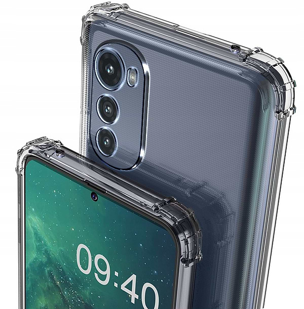 Фото - Чохол для смартфону BeCover Anti-Shock for Motorola Moto E32s Clear (709826)