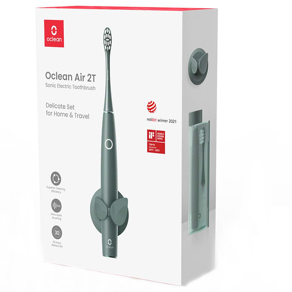 Фото - Зубна щітка електрична Oclean Air 2T Electric Toothbrush Green