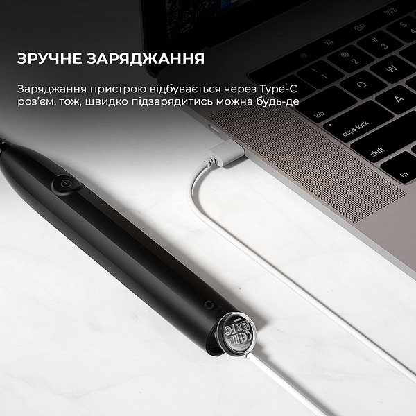Фото - Уцінка - Зубна щітка електрична Oclean Endurance Eco Electric Toothbrush Black (6970810553321)