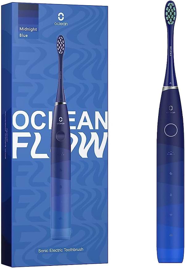Фото - Зубная щетка электрическая Oclean Flow Sonic Electric Toothbrush Blue (6970810551860)