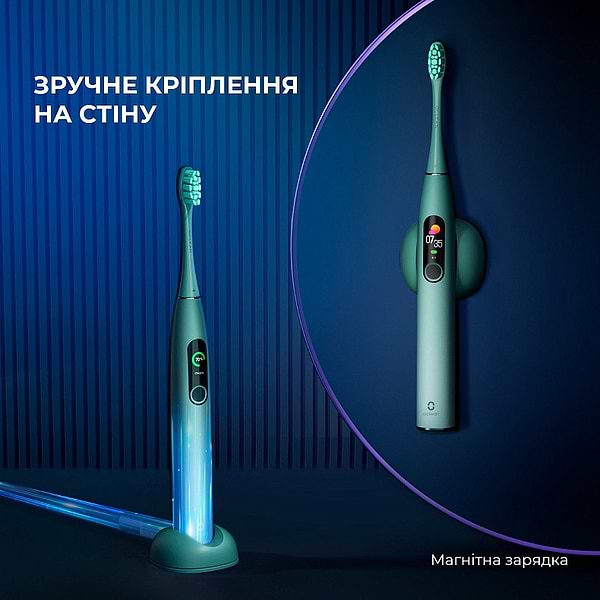 Фото - Зубна щітка електрична Oclean X Pro Green
