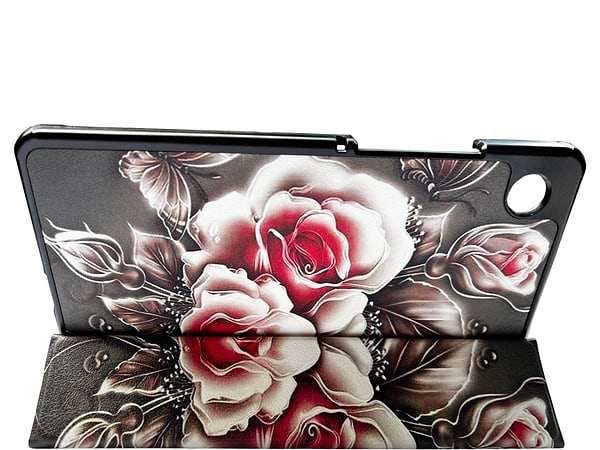 Фото - Чехол для планшета BeCover Smart Case for Samsung Galaxy Tab A11 Plus SM-X236B 11.0" Black Rose (714013)