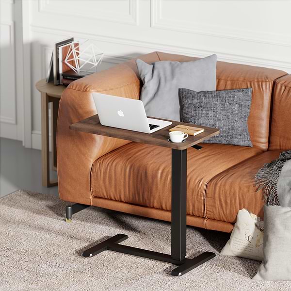 Фото - Стіл з електрорегулюванням висоти OfficePro ODM270DW Dark Wood/Black