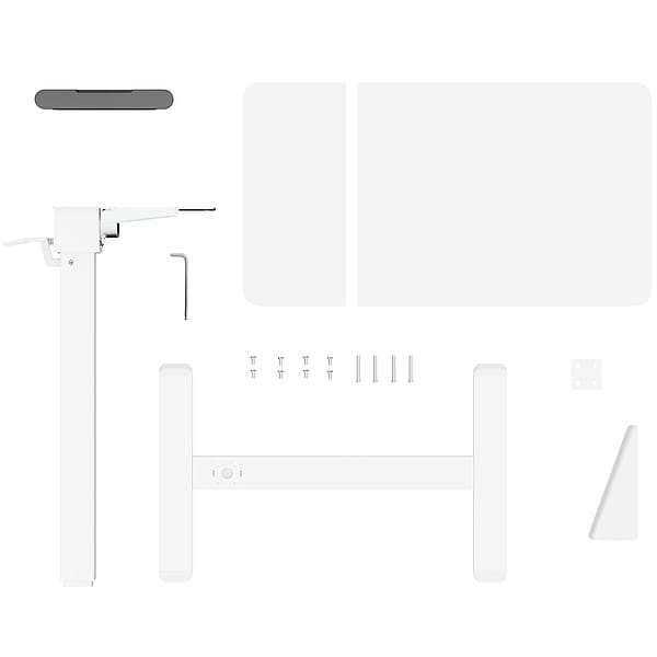 Фото - Стол с электрорегулировкой высоты OfficePro и наклоном столешницы ODM320W White