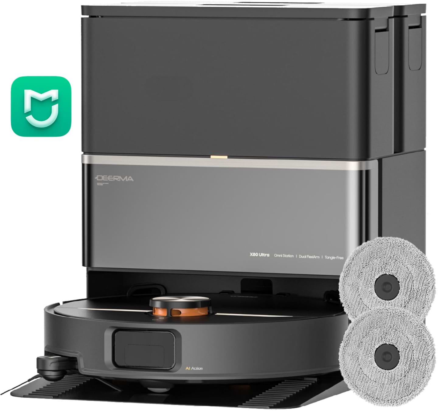 Купити Робот-пилосос миючий Deerma X80 Ultra - Фото 1 Робот-пилосос миючий Deerma X80 Ultra - Фото 1