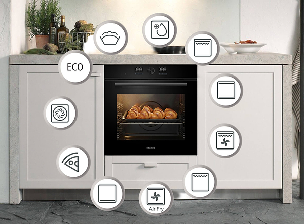 Фото - Духовой шкаф электрический Interline OEG 734 ETD BA