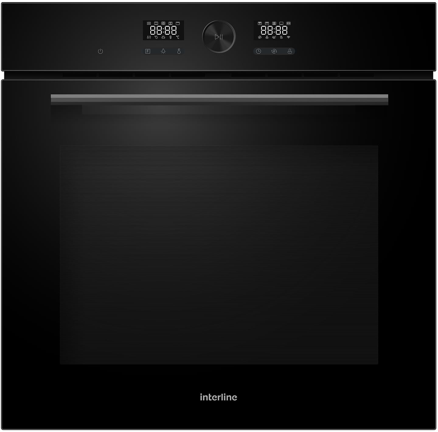 Купити Духова шафа електрична Interline OEG 734 ETD BA - Фото 1 Духова шафа електрична Interline OEG 734 ETD BA - Фото 1