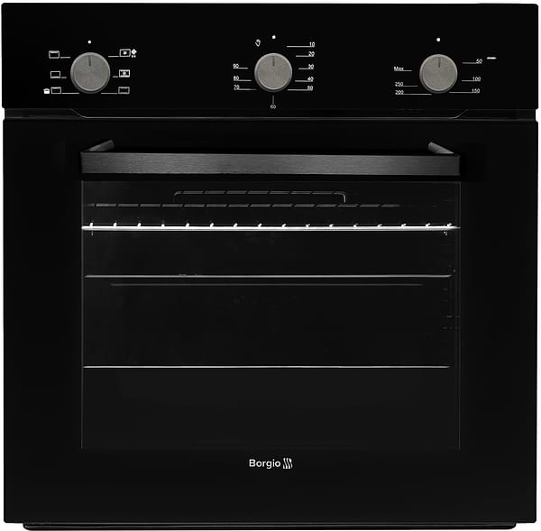 Фото - Духовой шкаф электрический Borgio OFA 306.02 B Black Glass Фото - Духовой шкаф электрический Borgio OFA 306.02 B Black Glass