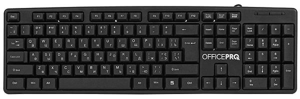 Фото - Клавиатура проводная OfficePro SK166