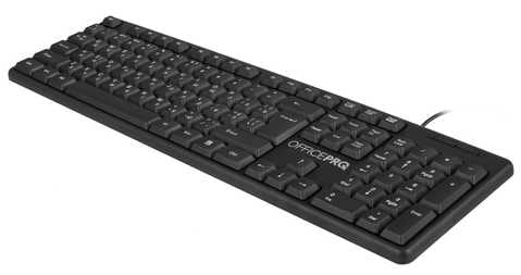 Фото - Клавиатура проводная OfficePro SK166