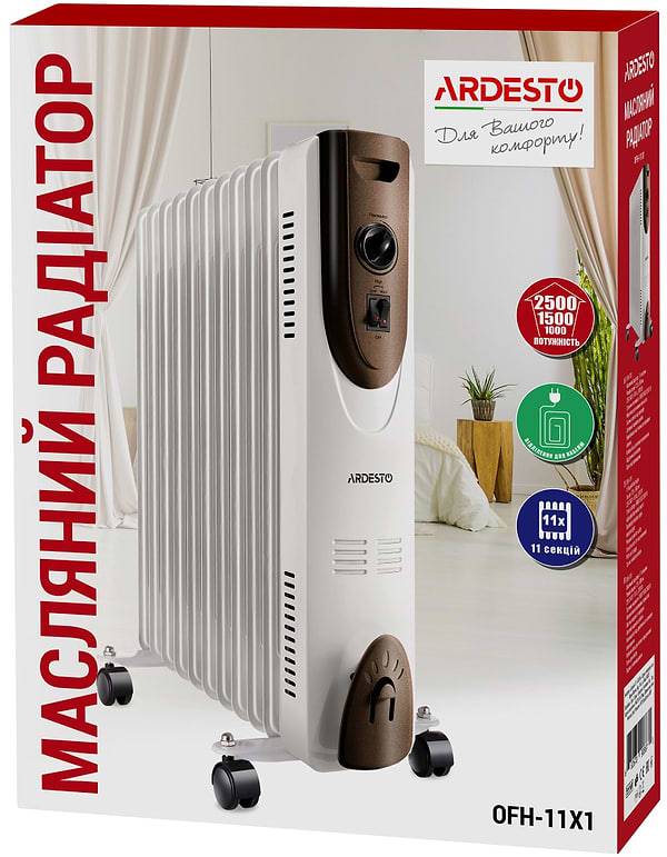Фото - Уценка - Обогреватель масляный Ardesto OFH-09X1