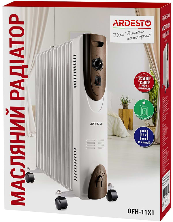 Фото - Уценка - Обогреватель масляный Ardesto OFH-09X1