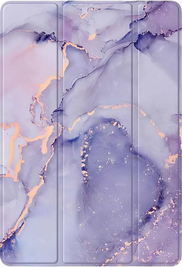 Фото - Чохол для планшета BeCover Soft Edge TPU з кріпленням для стілусу for Xiaomi Redmi Pad SE 8.7'' Purple Marble (712577)