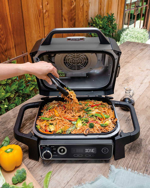 Фото - Гриль-барбекю электрический Ninja Woodfire OG701EU