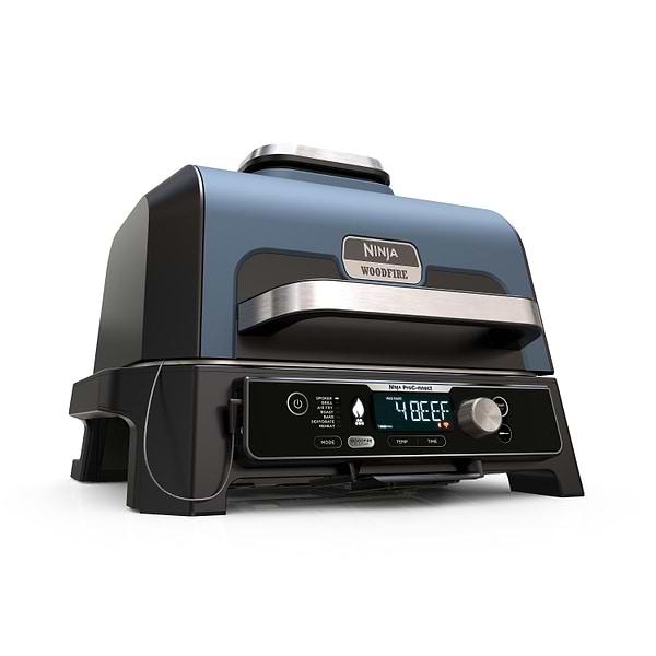 Фото - Гриль-барбекю электрический Ninja и коптильня Woodfire Pro Connect XL (OG901EU)