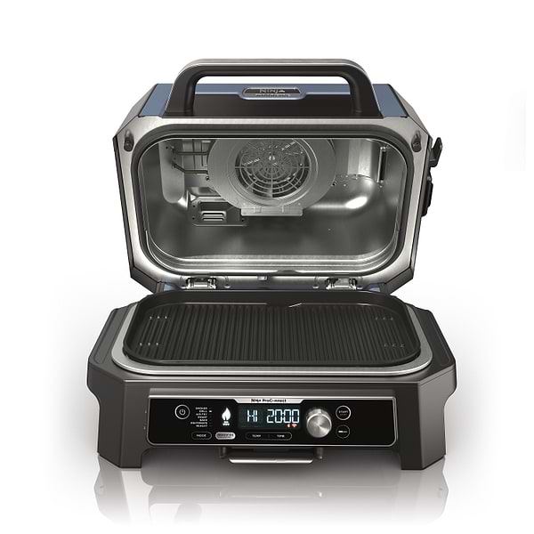 Фото - Гриль-барбекю электрический Ninja и коптильня Woodfire Pro Connect XL (OG901EU)