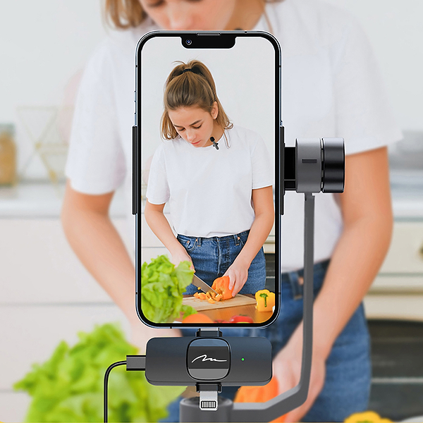 Фото - Мікрофон для смартфона Media-Tech USB-C/Lightning 2-Pack Micro-Mic Duo (MT416) Black