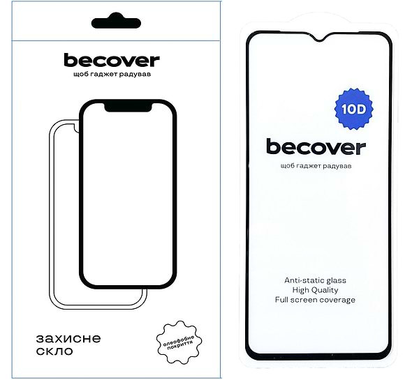 Фото - Защитное стекло для смартфона BeCover ZTE Blade V50 Vita 10D Black (711832)