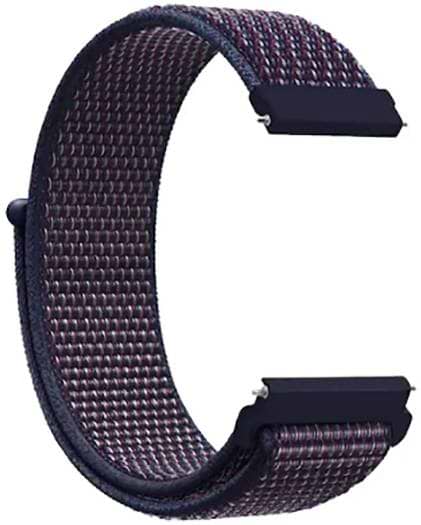 Фото - Ремешок для смарт-часов BeCover Nylon Style for Garmin Vivoactive 3 / 3 Music / Vivomove HR / Vivomove Blue-Gray (711493)