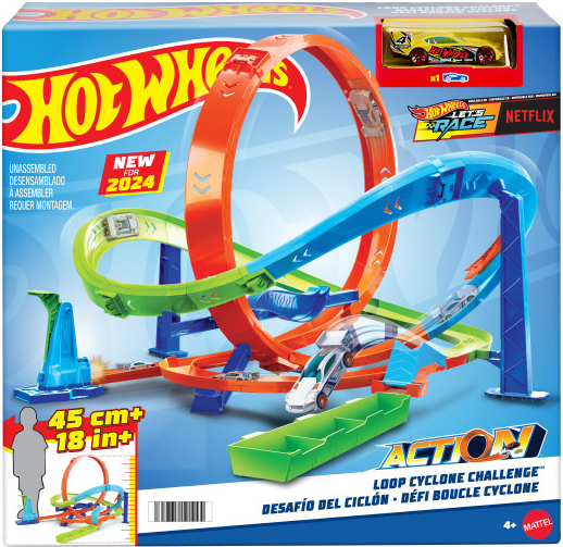 Фото - Ігровий набір Hot Wheels "Випробування гіперпетлі" (HTK16)