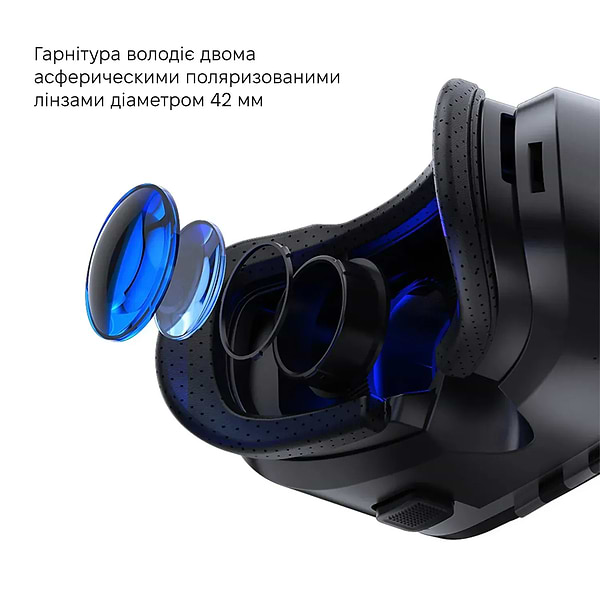 Фото - Окуляри віртуальної реальності Shinecon VR SC-G02ED + Джойстик Shinecon SC-B01 (SC-G02ED+SC-B01)