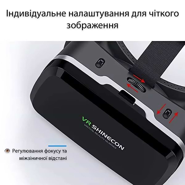 Фото - Окуляри віртуальної реальності Shinecon SC-G04-Box + Джойстик Shinecon SC-B01