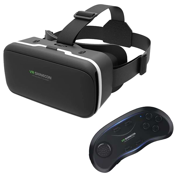 Фото - Окуляри віртуальної реальності Shinecon SC-G04-Box + Джойстик Shinecon SC-B01 Фото - Окуляри віртуальної реальності Shinecon SC-G04-Box + Джойстик Shinecon SC-B01